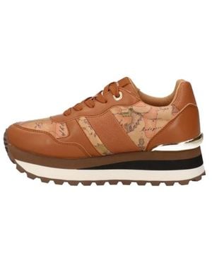 Alviero Martini 1A Classe Trainers - Brown