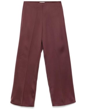 Jil Sander Straight Trousers - Red