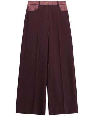 Imperial Wide Trousers - Viola