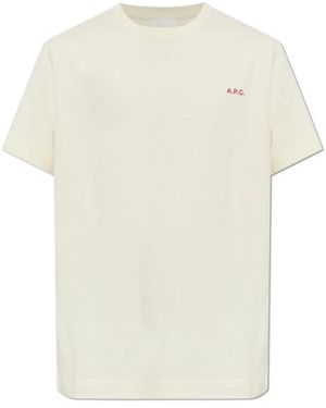 A.P.C. Oliver T-Shirt - Wit