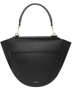 Wandler Hortensia Medium Schultertasche - Schwarz