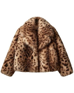 Sofie Schnoor Faux Fur & Shearling Jackets - Marrone