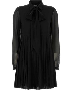 Versace Short Dresses - Black