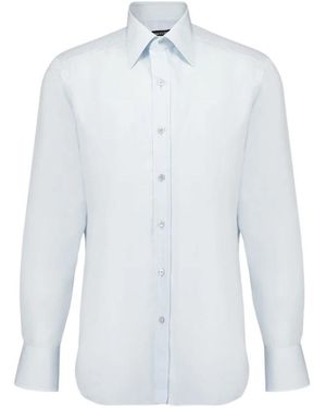 Tom Ford Casual Shirts - Blue