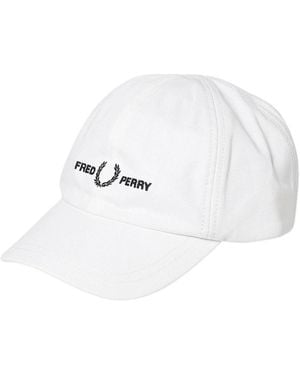 Fred Perry Caps - White
