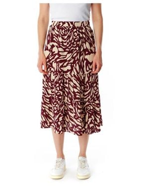 Ba&sh Midi Skirts - Rood