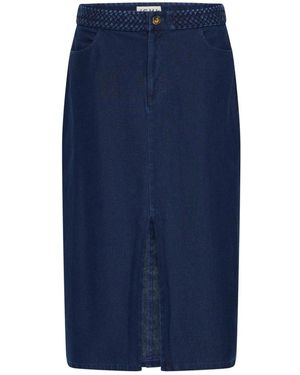 Ichi Denim Skirts - Azul