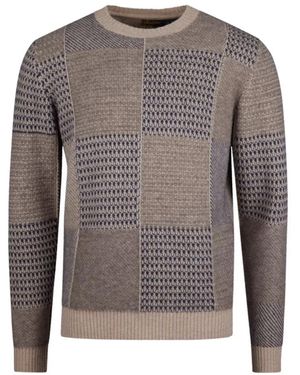 Stenströms Round-Neck Knitwear - Grey