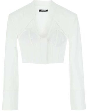 Balmain Blazers - White