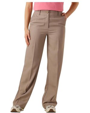 Modström Straight Trousers - Bruin