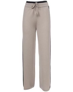 Le Tricot Perugia Joggers - Grey