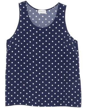 P.A.R.O.S.H. Tops ,Blauw ,Sleeveless Tops