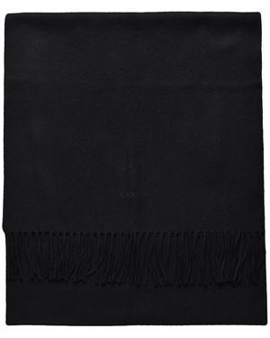 Lanvin Winter Scarves - Black
