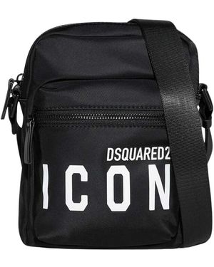 DSquared² Messenger Bags - Negro