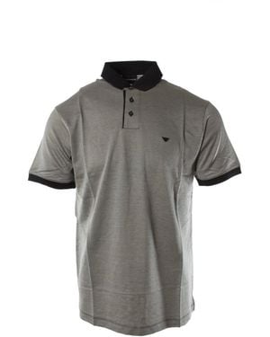 Armani Grijze Polo Emporio Stijl - Grijs