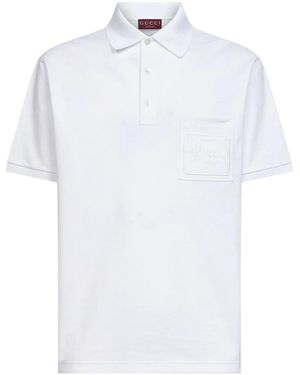 Gucci Polo Shirts - Wit