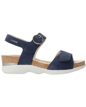 Mephisto Oriana Wedge Sandal - Blau