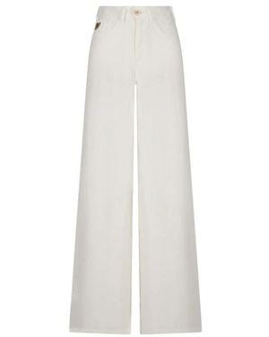 Lois Wide Jeans - White