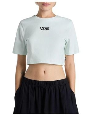 Vans Flying V Crew Crop Ii - Grijs