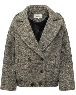Ba&sh Double-Breasted Coats - Verde