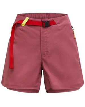 Peak Performance Fitness ,Rood ,Iconiq Tech Shorts