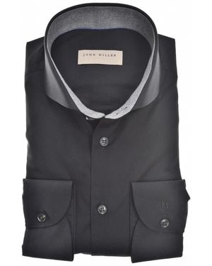 John Miller Formal Shirts - Black