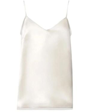 Fabiana Filippi Sleeveless Tops - Blanco