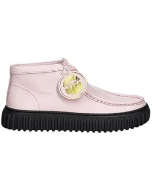 Clarks Lace-Up Boots - Rosa