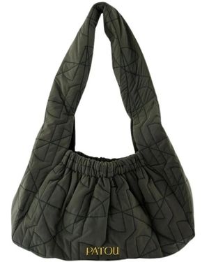 Patou Grüne synthetische schultertasche - Schwarz