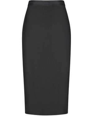 MSGM Midi Skirts - Black