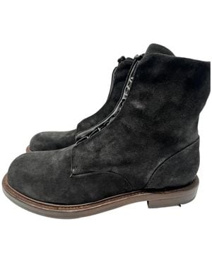 LEMARGO Lace-Up Boots - Black