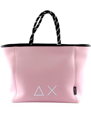 Sun 68 Shopping Bags - Pink