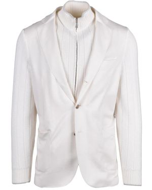 Eleventy Blazers - Blanco