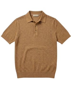 FILIPPO DE LAURENTIIS Polo Shirts - Brown