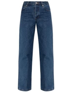 A.P.C. Straight Jeans - Blauw