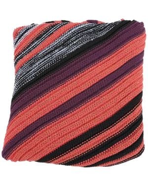 Missoni Wollen Poncho Stijlvol Ontwerp - Rood