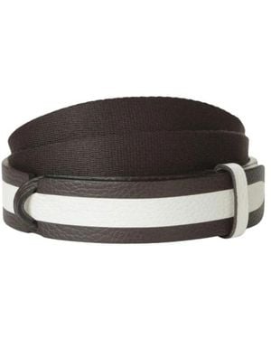 Orciani Nobuckle Micron Line Gürtel - Schwarz