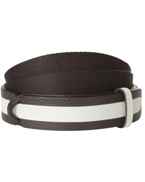 Orciani Nobuckle Micron Line Riem - Zwart