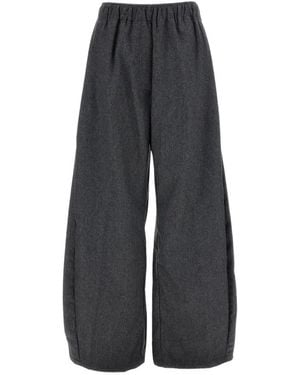 Thelatest Wide Trousers - Grey