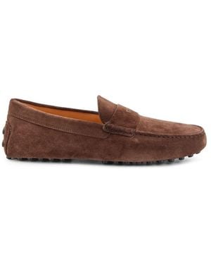 Tod's Wildleder-Loafer - Braun