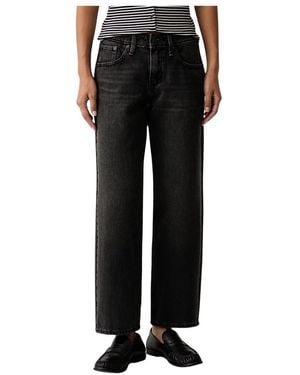 Levi's Superlow Rechte Jeans - Zwart