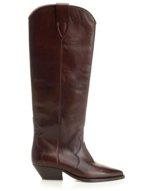 Isabel Marant Cowboy & Biker Boots - Brown