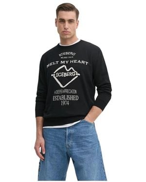 Iceberg Sweatshirts - Negro