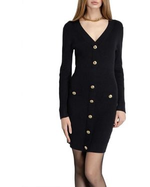 Gaelle Paris Gaelle Mini Kleid - Schwarz