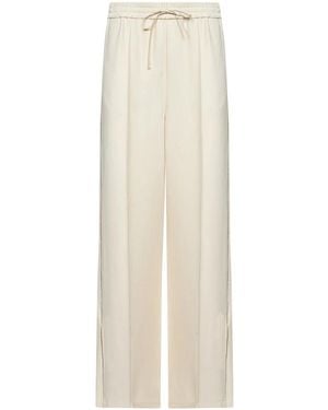 Valentino Wide Trousers - Neutro