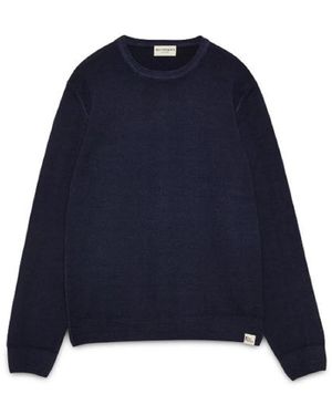 Roy Rogers Round-Neck Knitwear - Blue