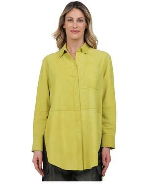 The Jackie Leathers Shirts - Jaune