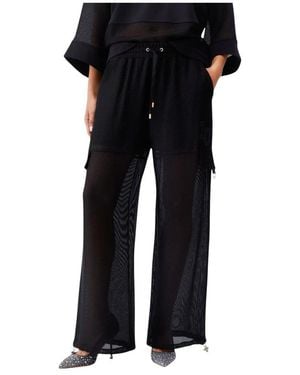 Liu Jo Wide Trousers - Black