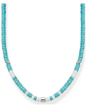 Thomas Sabo Damen Kette Charming Ke2160-058-7-L38V - Blau