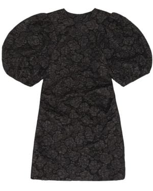 Ganni Short Dresses - Black